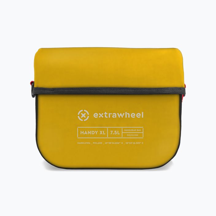Taška na kolo Extrawheel Handy XL 7,5L černo-žlutá E0153 2