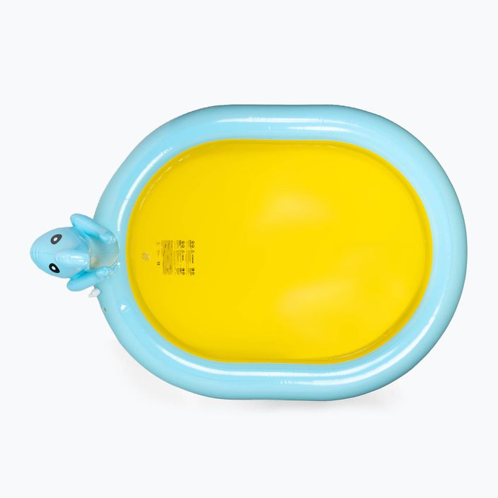 Modrožlutý dětský bazén AQUASTIC s fontánou ASP-180E 2