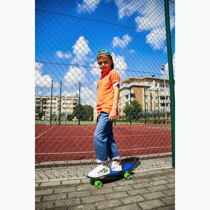 Humbaka dětský skateboard flip modrý HT-891579 8