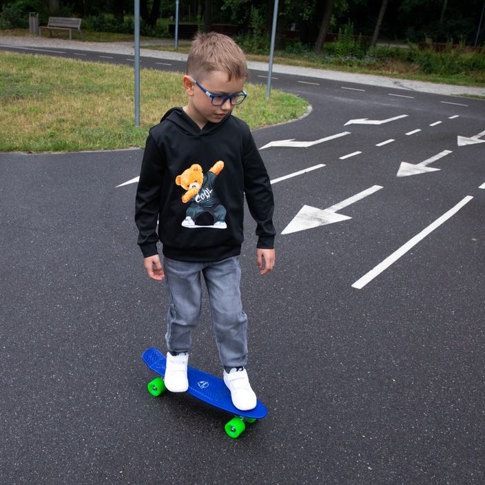 Humbaka dětský skateboard flip modrý HT-891579 15