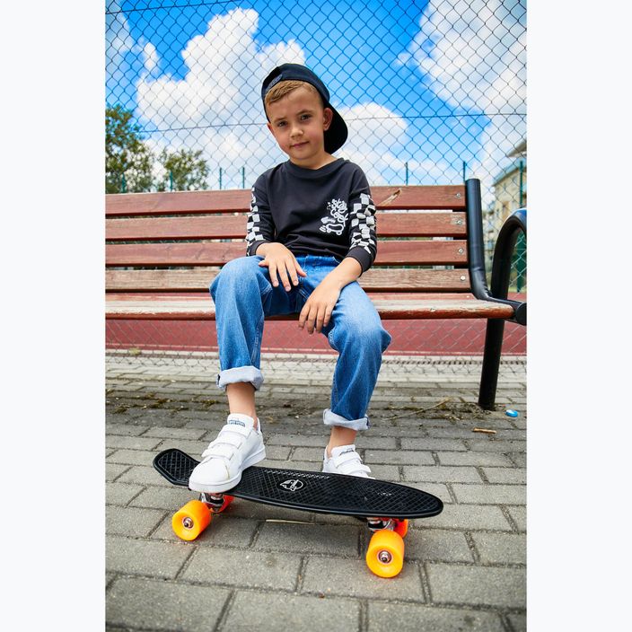Humbaka dětský skateboard flip černý HT-891579 14