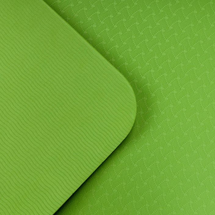TREXO podložka na jógu TPE 6 mm zelená YM-T01Z 4