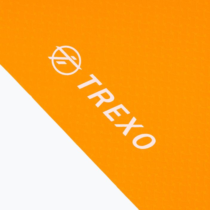 TREXO podložka na jógu TPE 6 mm oranžová YM-T01P 3
