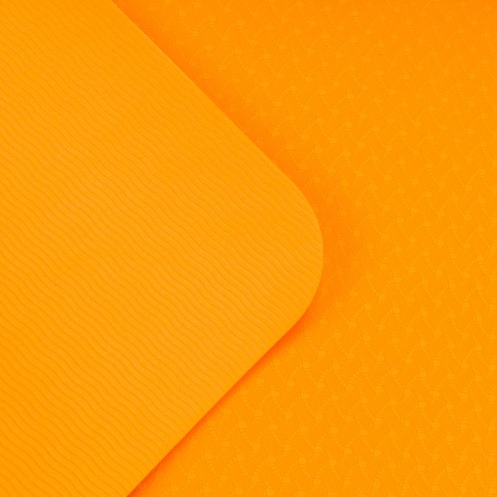 TREXO podložka na jógu TPE 6 mm oranžová YM-T01P 4