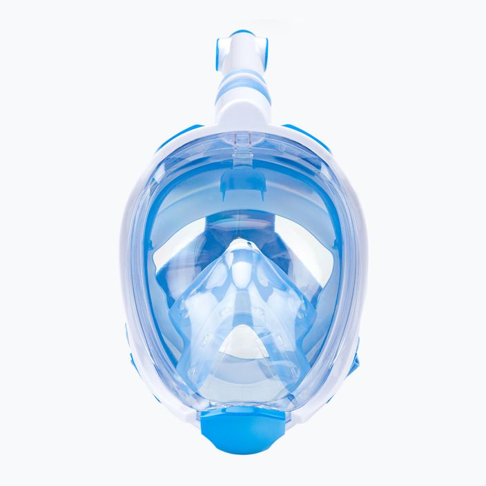 Dětská celoobličejová maska na šnorchlování AQUASTIC modrá SMK-01N 2