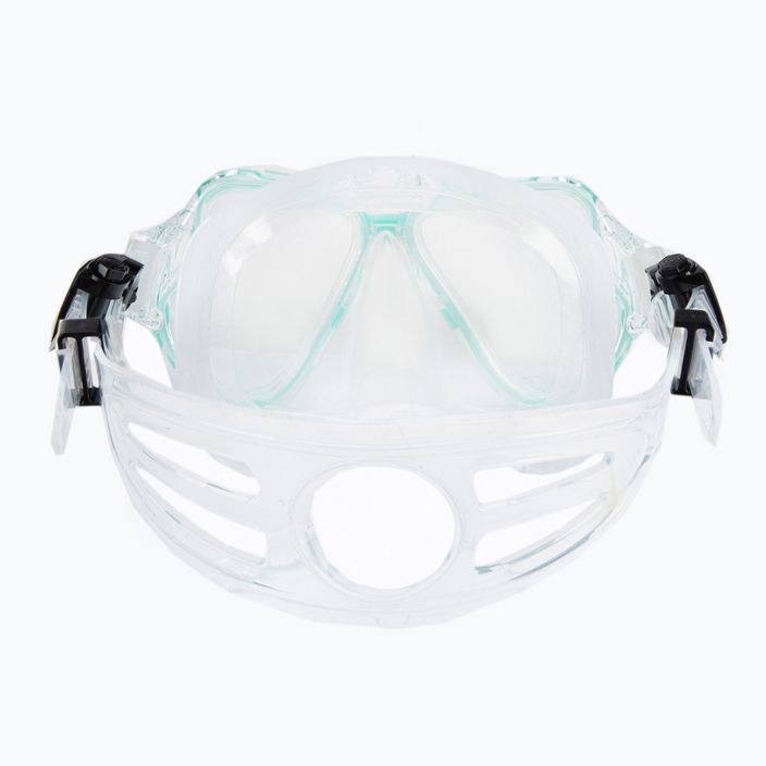 Šnorchlovací set  AQUASTIC Maska + Šnorchl modrý MSA-01N 6
