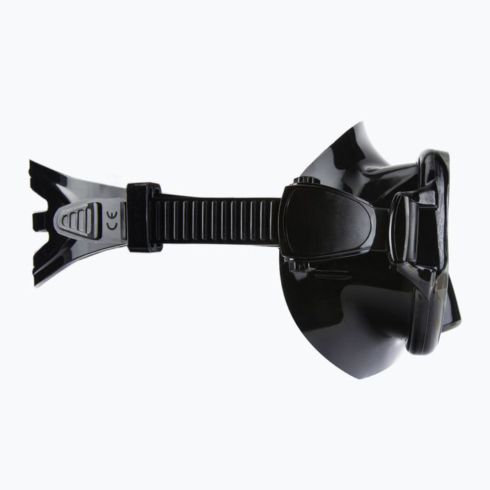 Šnorchlovací set AQUASTIC Maska + Šnorchl černý MSA-01C 4