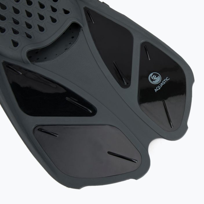 Šnorchlovací set  AQUASTIC Maska + Šnorchl černý SMFK-01SC 6