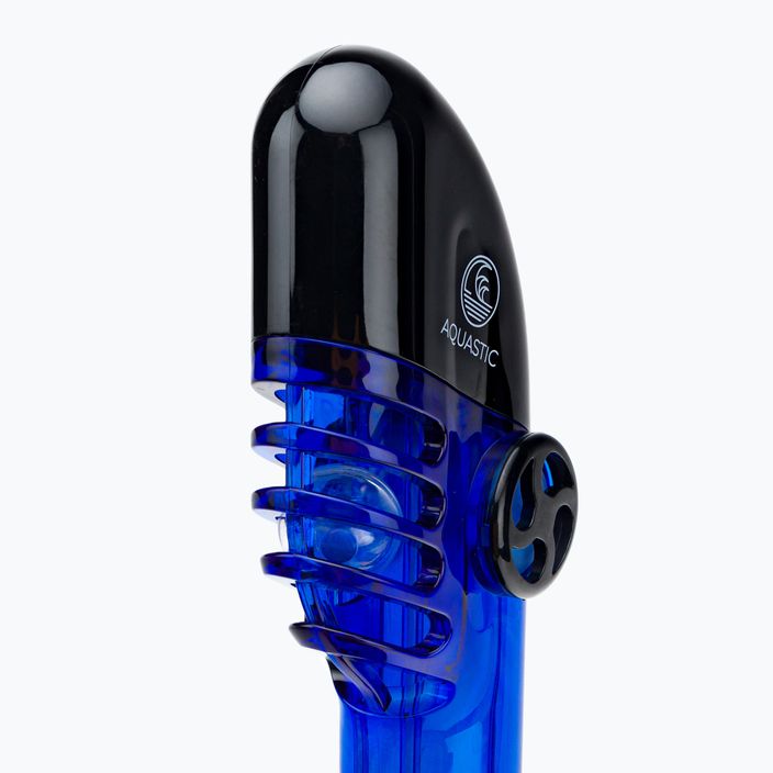 Šnorchlovací set  AQUASTIC Maska Fullface + Ploutve modrý SMFA-01SN 13