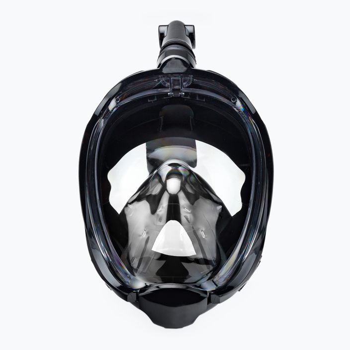 Šnorchlovací set  AQUASTIC Maska Fullface + Ploutve černý SMFA-01SC 11