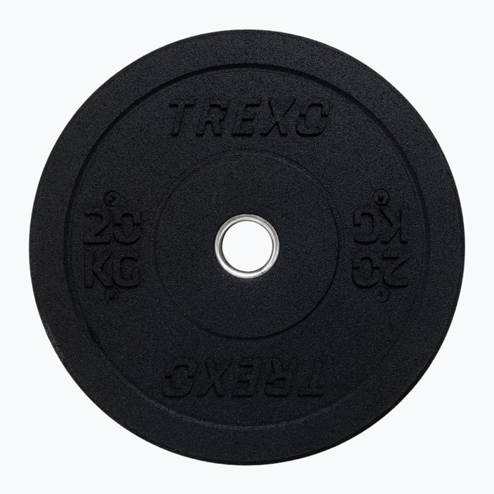 Olympijské závaží na nárazník TREXO černá TRX-BMP020 20 kg 7