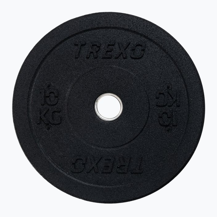 Olympijské závaží na nárazník TREXO černá TRX-BMP010 10 kg 6