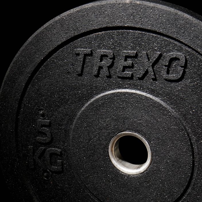 Olympijské závaží na nárazník TREXO černá TRX-BMP005 5 kg 5