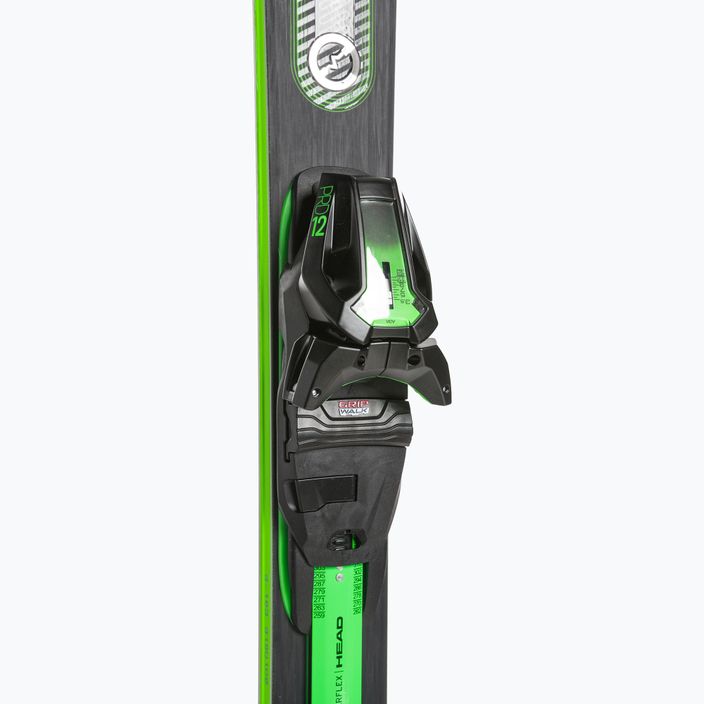 Sjezdové lyže HEAD Supershape e-Magnum SW SF-PR + PRD 12 black/neon green 4