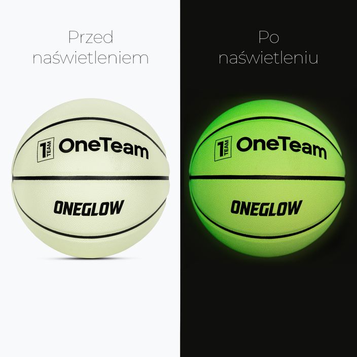 OneTeam basketbal Luminiscenční černá 3