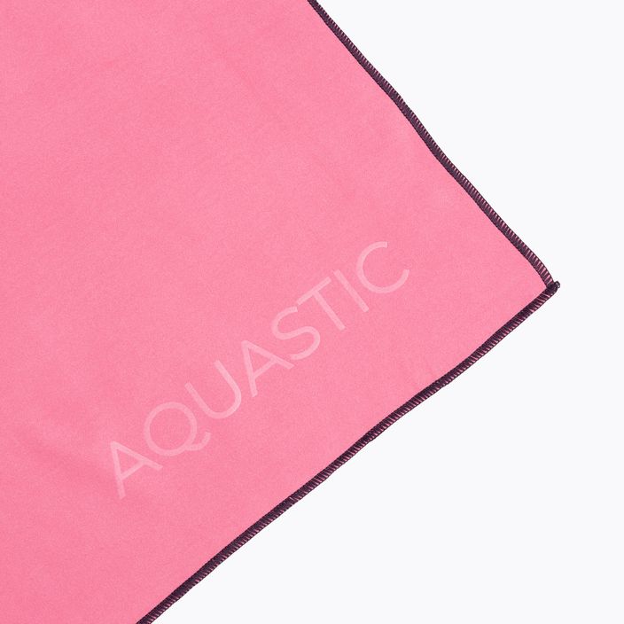 Rychleschnoucí ručník  AQUASTIC Havlu M růžový  4