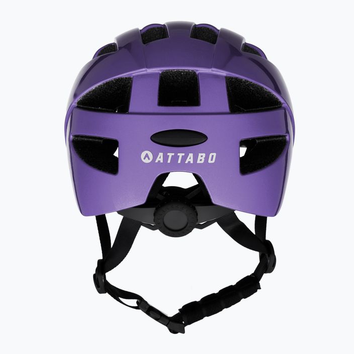 Dětská cyklistická přilba ATTABO K200 fialová 3