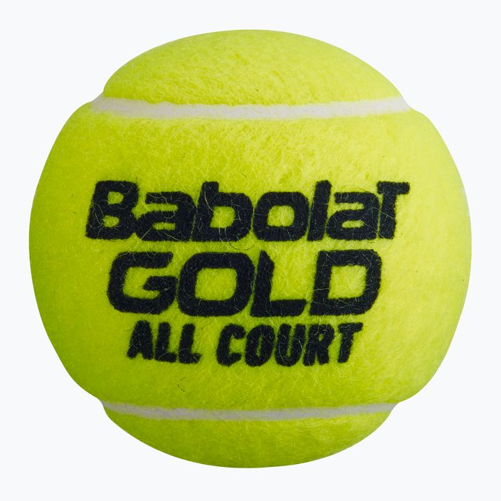 Tenisové míče BABOLAT GOLD ALL COURT 18x4 zelené 502085 3