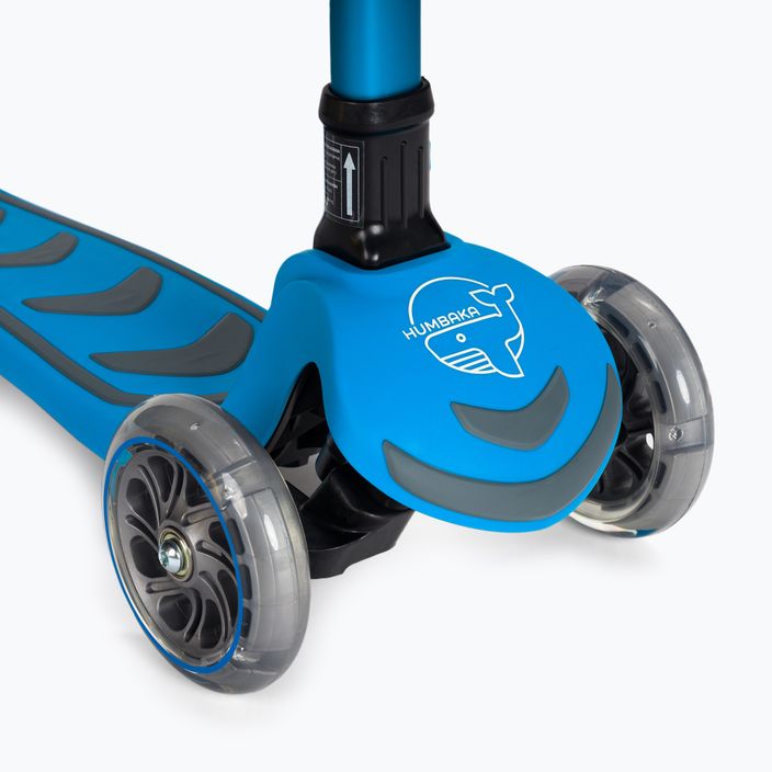HUMBAKA Mini T dětská tříkolová koloběžka modrá HBK-S6T 10
