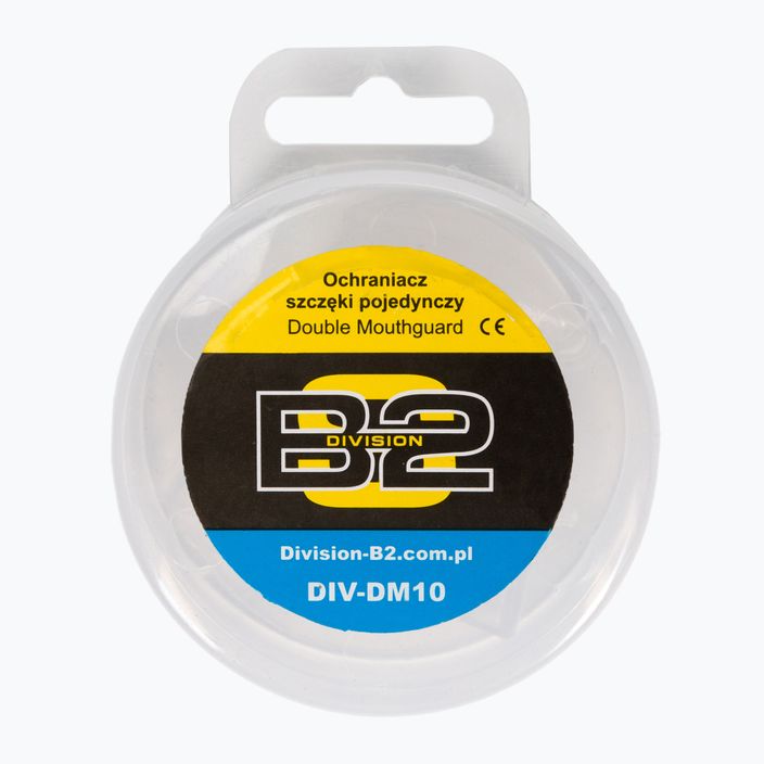 Dvojitý chránič čelistí DIVISION B-2 čirý DIV-DM10 3