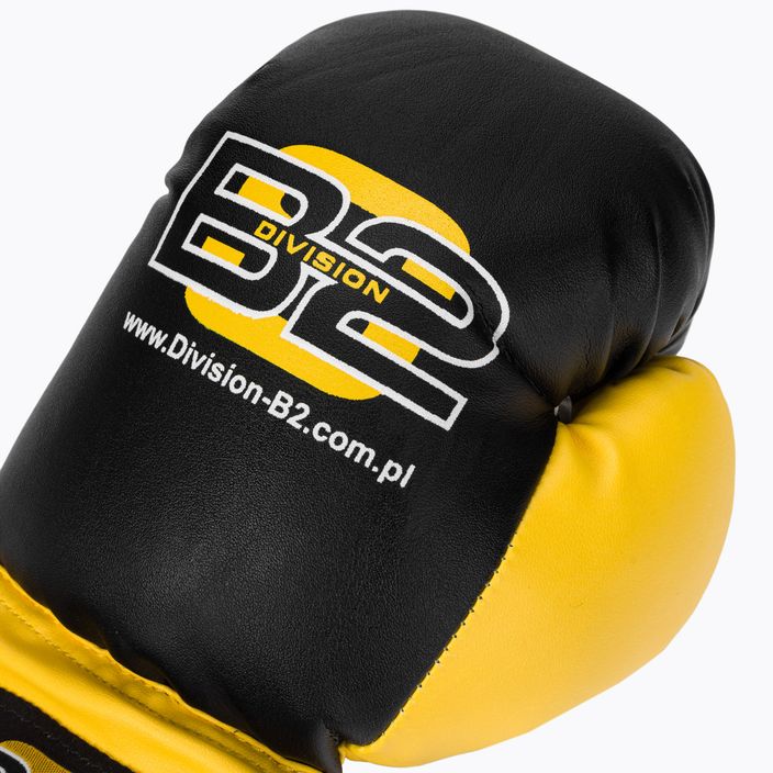 DIVISION B-2 dětský boxerský set 7kg pytel + 6oz boxerské rukavice černá DIV-JBS0002 7