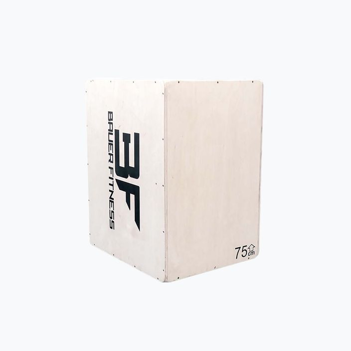Dřevený plyometrický box Bauer Fitness hnědý CFA-160 3