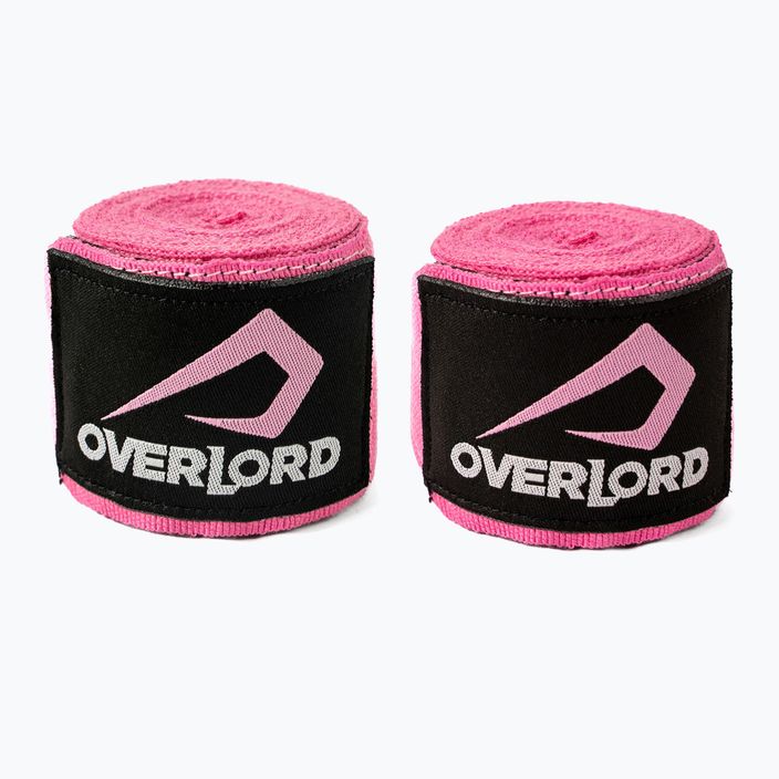 Boxerská bandáž Overlord elastická růžová 200001-PK/350 3