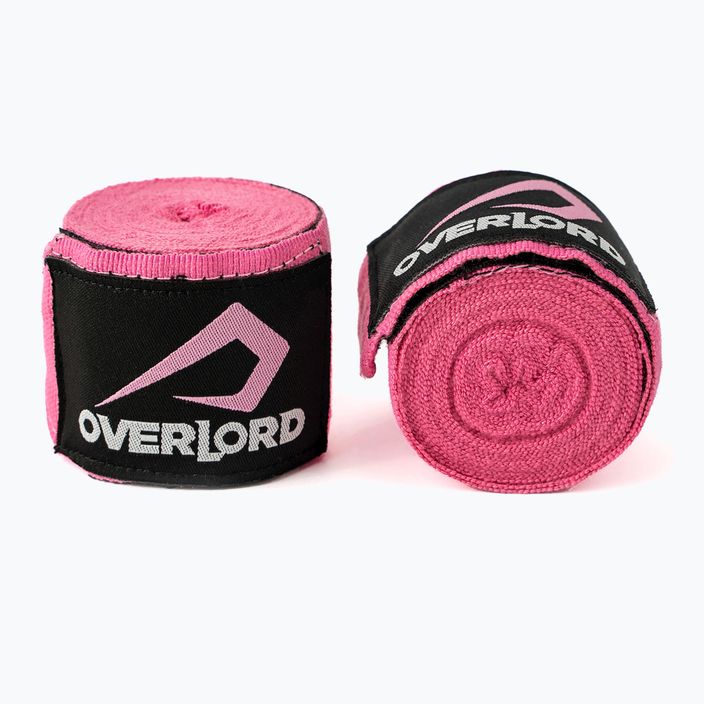 Boxerská bandáž Overlord elastická růžová 200001-PK/350 4