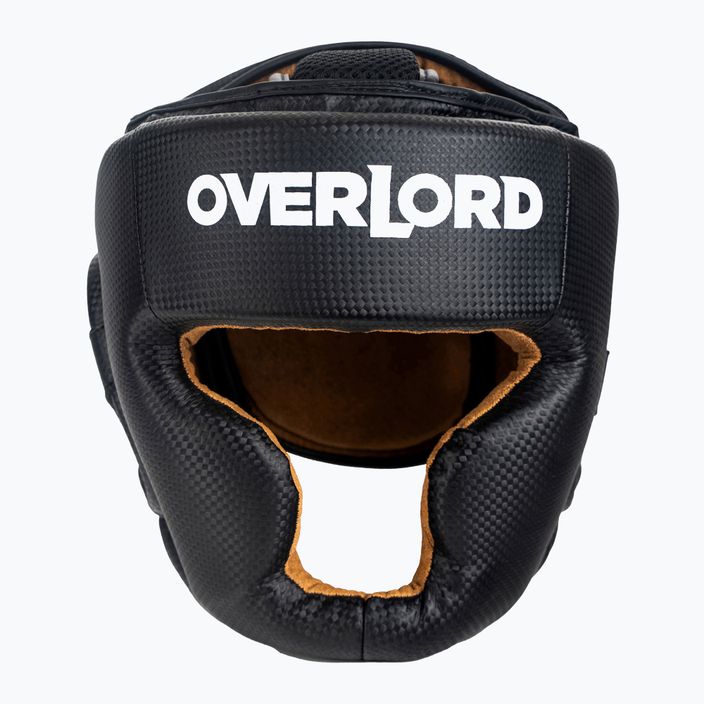 Kevlarová boxerská přilba Overlord černá 302001-BK/S 2