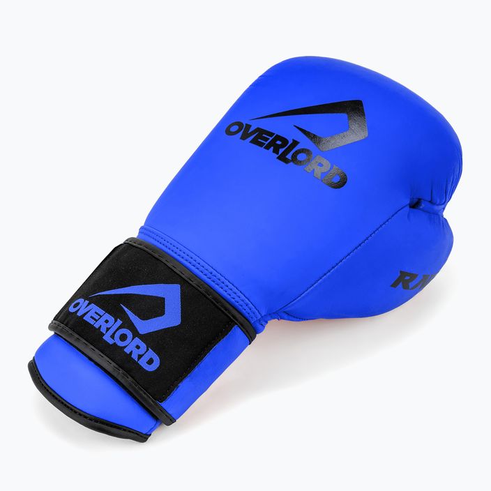 Modré boxerské rukavice Overlord Rage 100004-BL/10OZ 7
