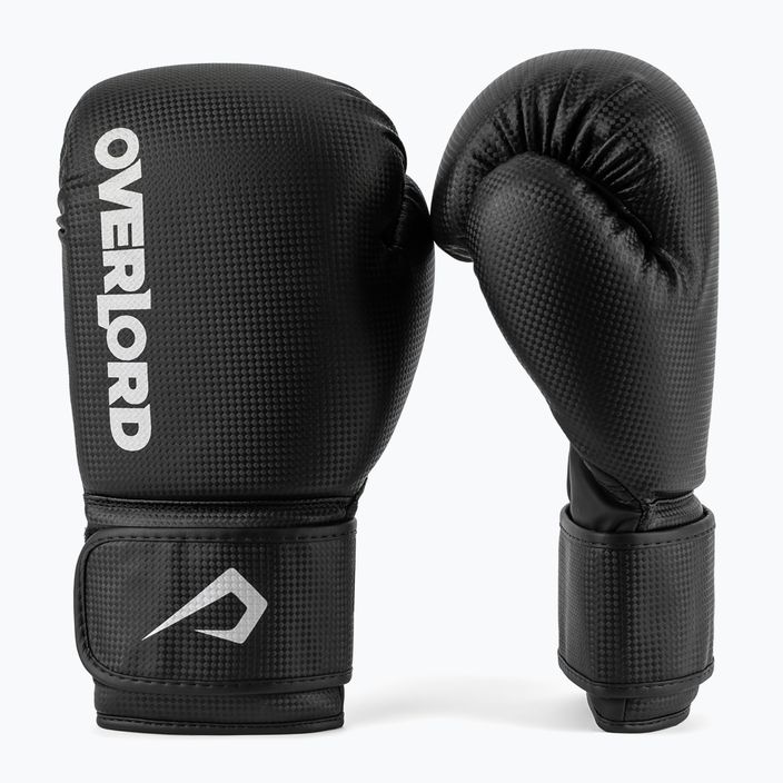 Kevlarové boxerské rukavice Overlord černé 100005-BK/10OZ 7