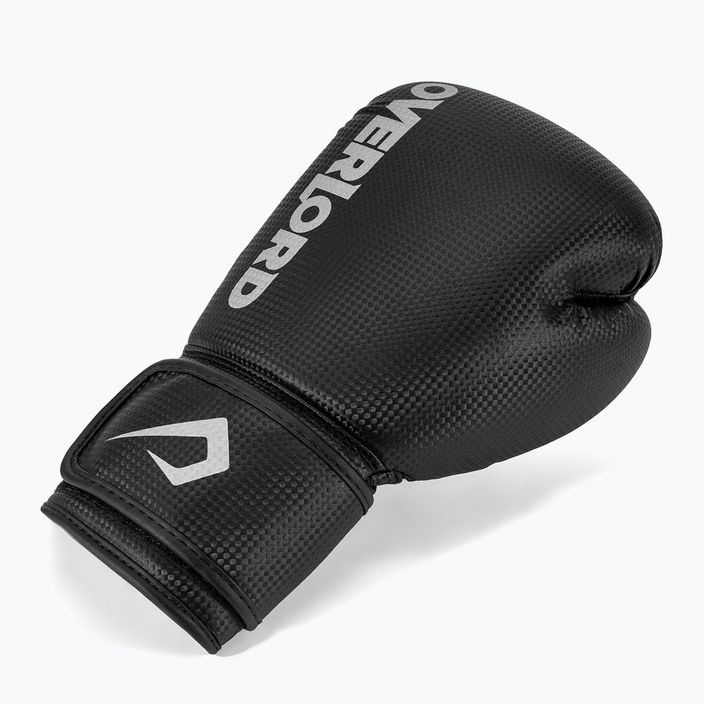 Kevlarové boxerské rukavice Overlord černé 100005-BK/10OZ 8
