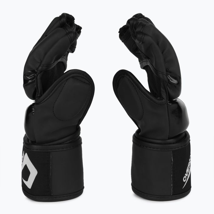Overlord X-MMA grapplingové rukavice černé 101001-BK/S 4