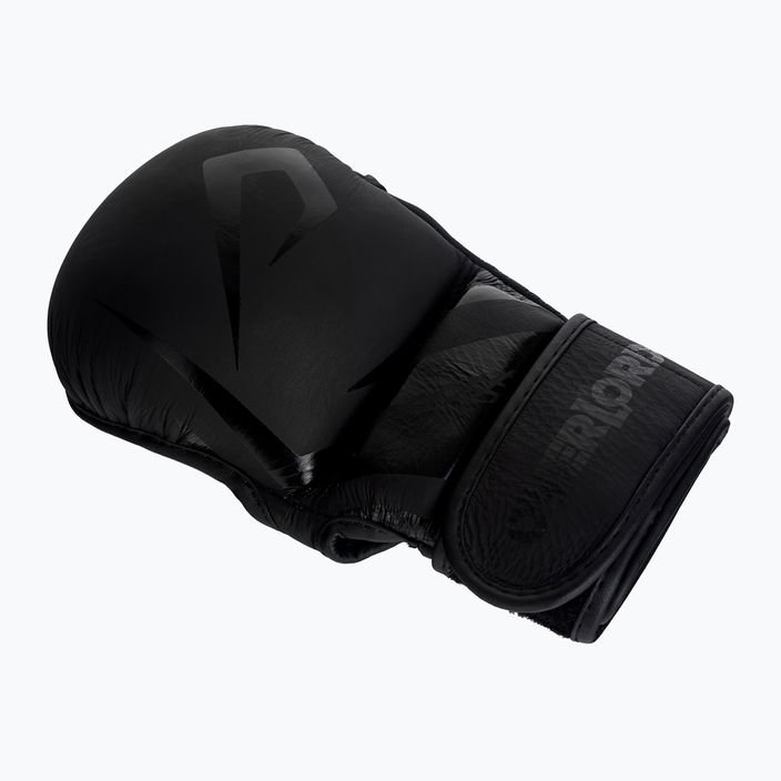 Overlord Sparring MMA grapplingový oblek s černou kůží 101003-BK/S 8