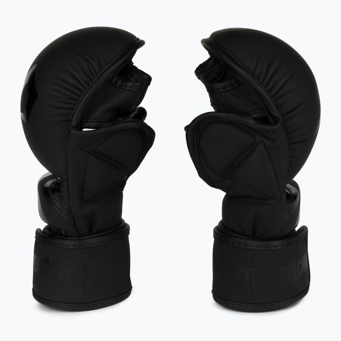 Overlord Sparring MMA grapplingový oblek s černou kůží 101003-BK/S 4