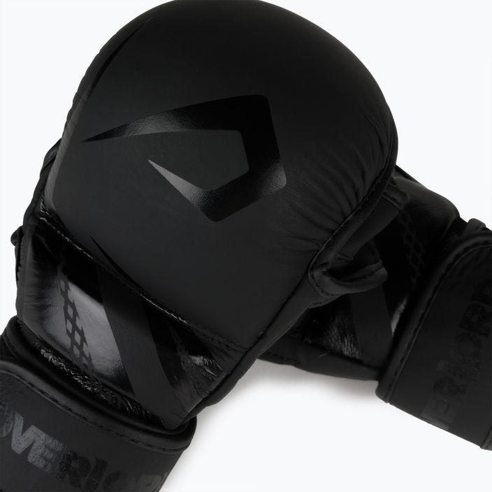 Overlord Sparring MMA grapplingový oblek s černou kůží 101003-BK/S 5