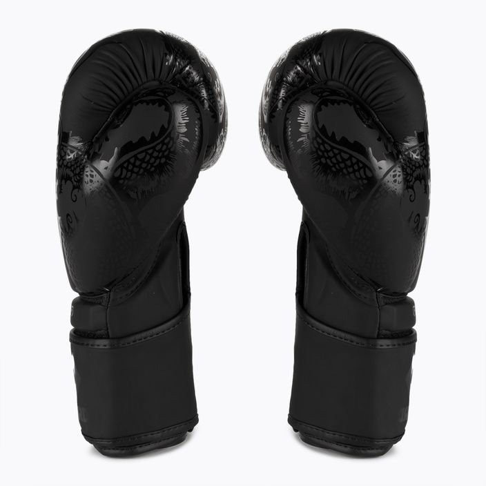 Boxerské rukavice Overlord Legend ze syntetické kůže černé 100001-BK/10OZ 4