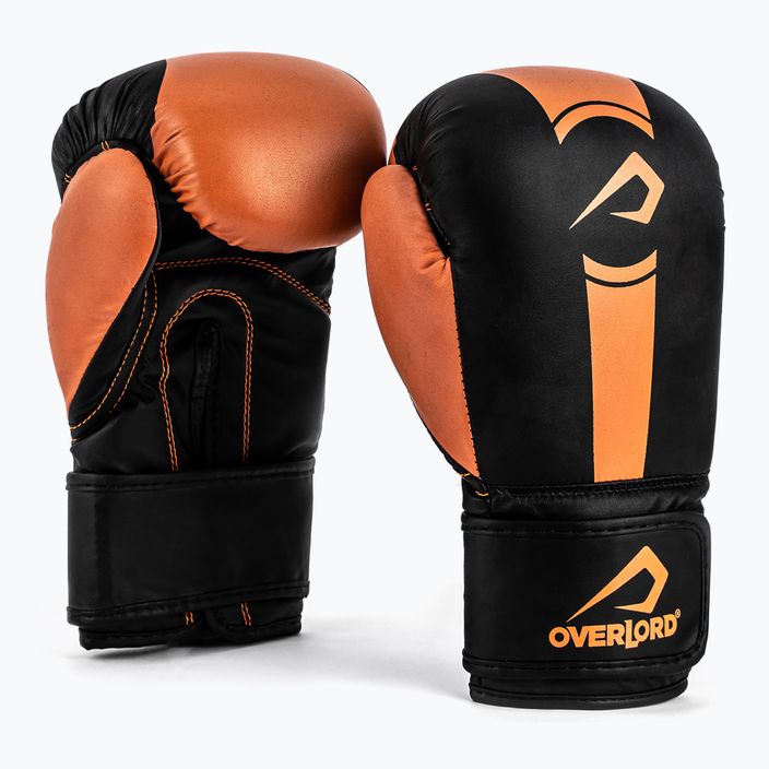 Overlord Boxerské rukavice černo-oranžové 100003 6