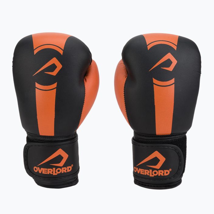 Overlord Boxerské rukavice černo-oranžové 100003