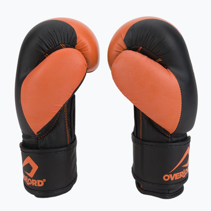 Overlord Boxerské rukavice černo-oranžové 100003 4