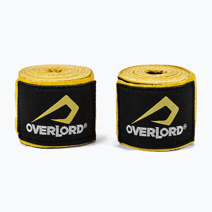 Boxerské bandáže Overlord elastické žluté 200001-Y