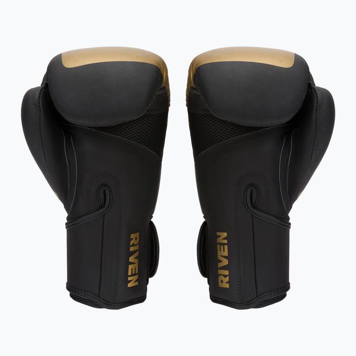 Černo-zlaté boxerské rukavice Overlord Riven 100007 2