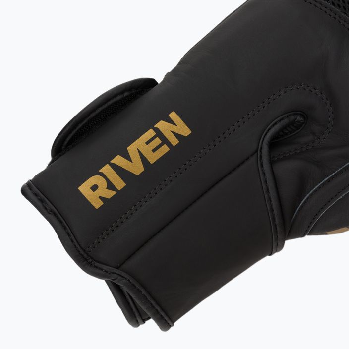 Černo-zlaté boxerské rukavice Overlord Riven 100007 6