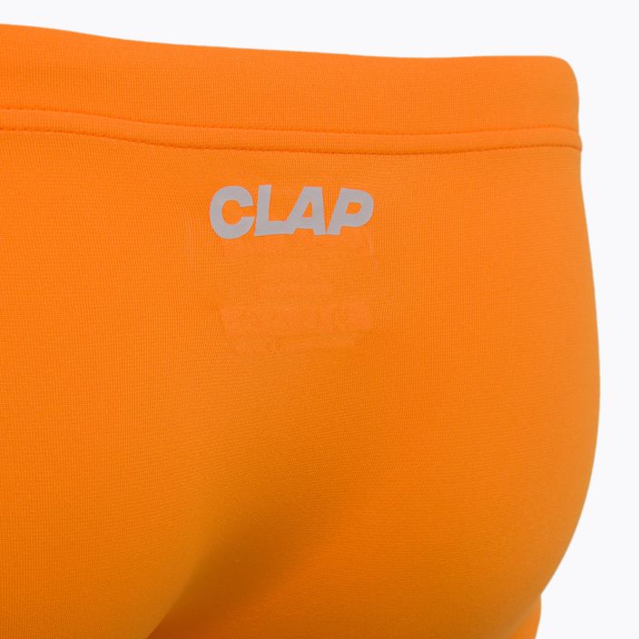 Pánské plavky boxerky CLap Slipy oranžové CLAP108 3