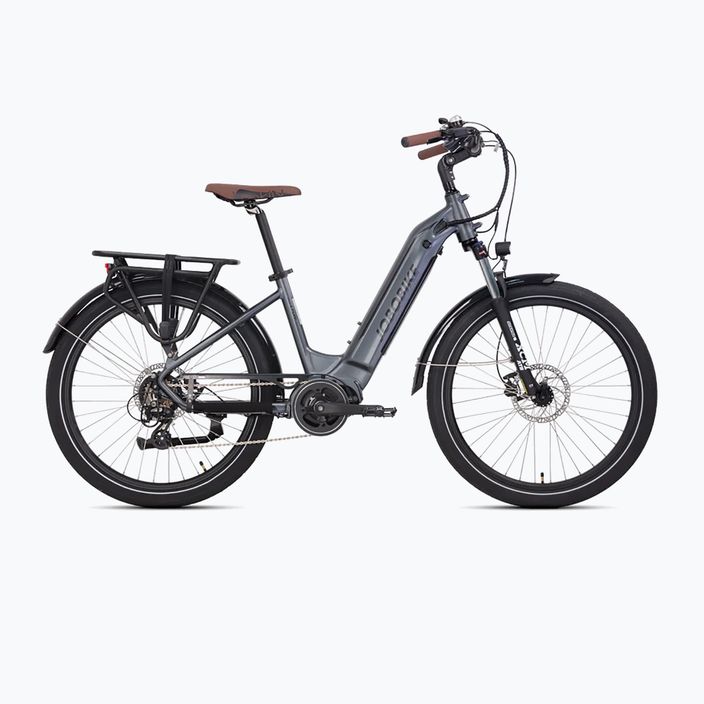 Pánské elektrokolo JOBOBIKE Lyon 36V 14Ah 504Wh šedé