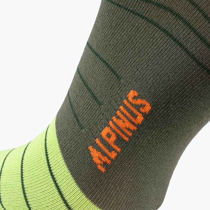 Ponožky  Alpinus Lavaredo zelené 3