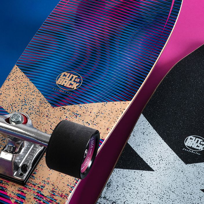 Surfskate skateboard Cutback Purple Haze 29" purple-blue CUT-SUR-PHA 9