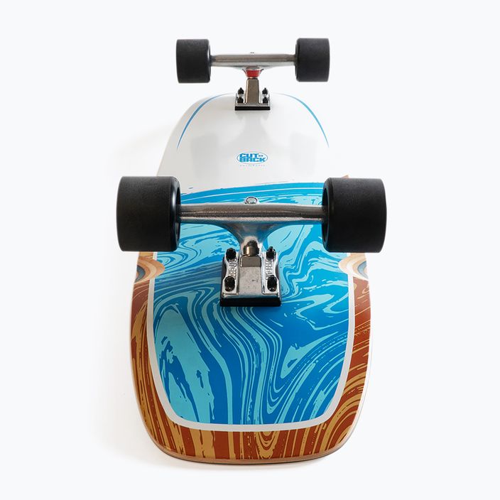 Surfskate Cutback Splash 34" bílo-modrý skateboard CUT-SUR-SPL 10