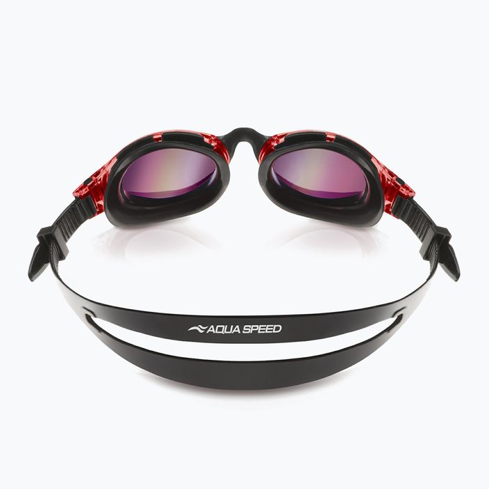 Plavecké brýle AQUA-SPEED Triton 2.0 Mirror červené 2