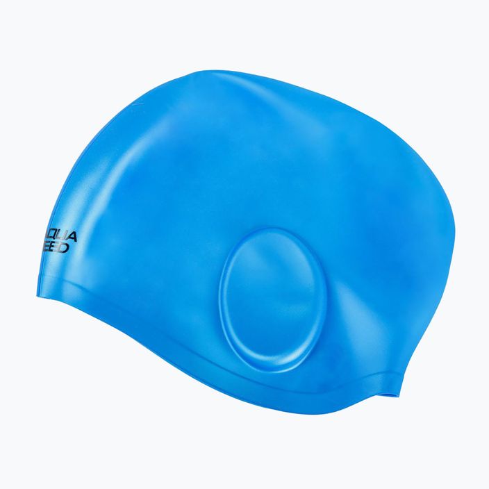 Plavecká čepice AQUA-SPEED Ear Cap Volume modrá 2